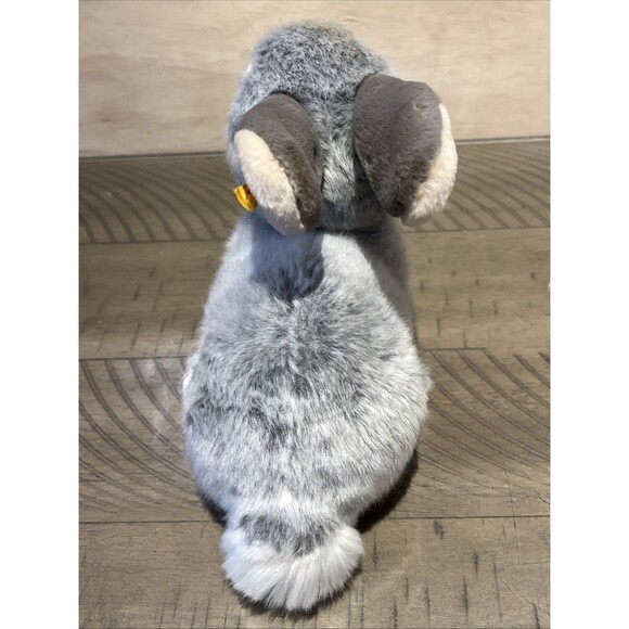 STEIFF Rabbit bunny ear tag plush stuffed animal stuffy vtg dossy plushie toy - Picture 5 of 6
